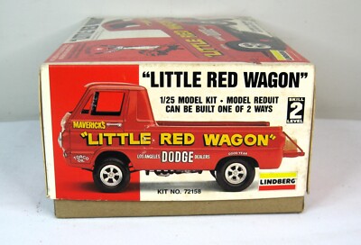 LIndberg 1:25 LIttle Red Wagon Model Kit # 72158 | eBay