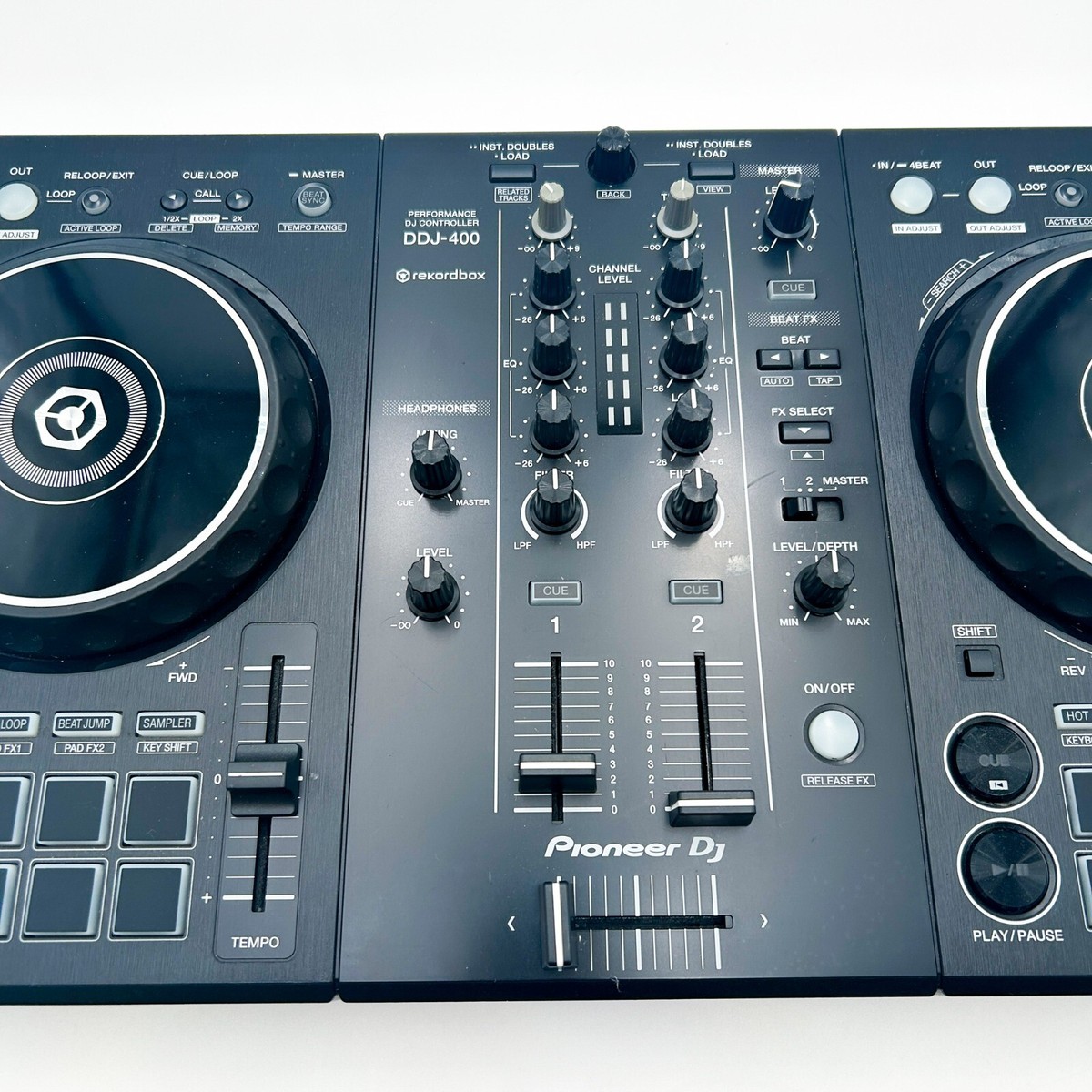 Pioneer DJ DDJ-400 Black DJ Controller 2-channel rekordbox DDJ400