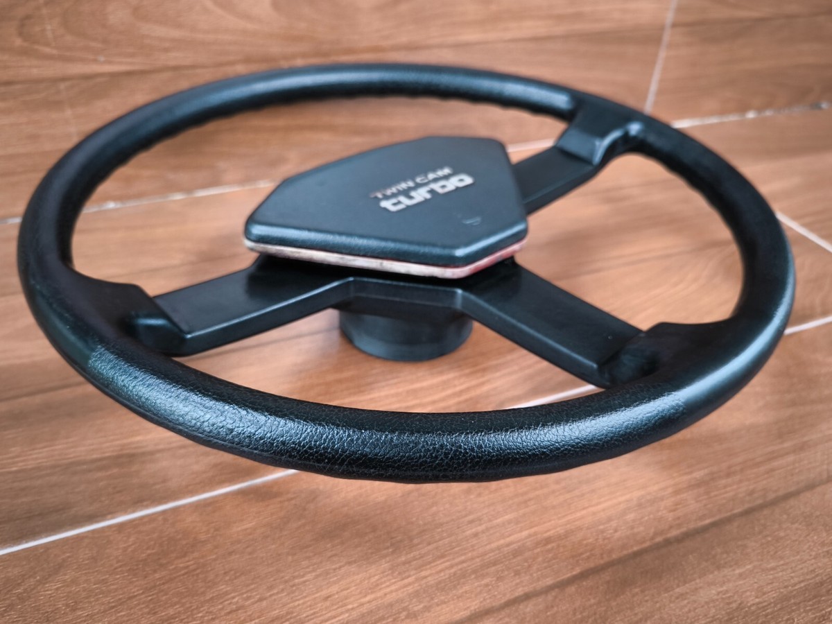 Toyota Corona TT141 Carina Celica TA63 Black Steering Wheel Twin