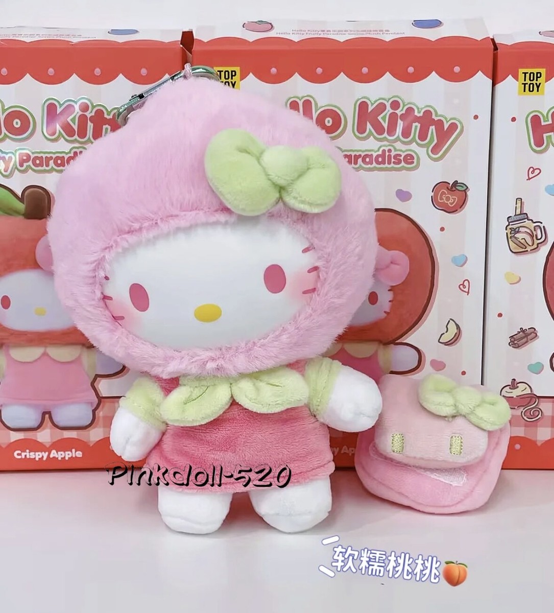 Soft Peach-TOPTOY Sanrio HelloKitty Fruit Paradise Series Plush