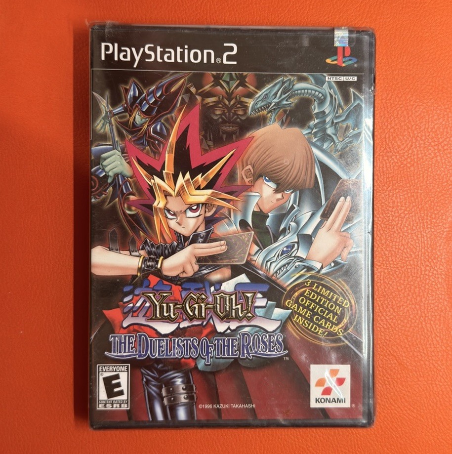 New Sealed Yu-Gi-Oh! The Duelists of the Roses PlayStation 2