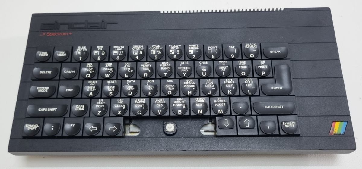 SINCLAIR ZX Spectrum+ Vintage Personal Computer - For Parts Only
