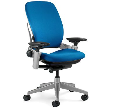 Steelcase Leap V2 ブルー デスクチェア Steelcase Leap V2 ブルー