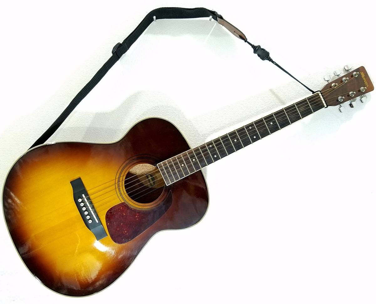 Acoustic Guitar Morris MF-306 TS 1998 Folk Sunburst S/N 8010067