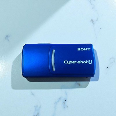 Sony Cyber-shot U DSC-U20 Blue 2MP Compact Digital Camera Vintage