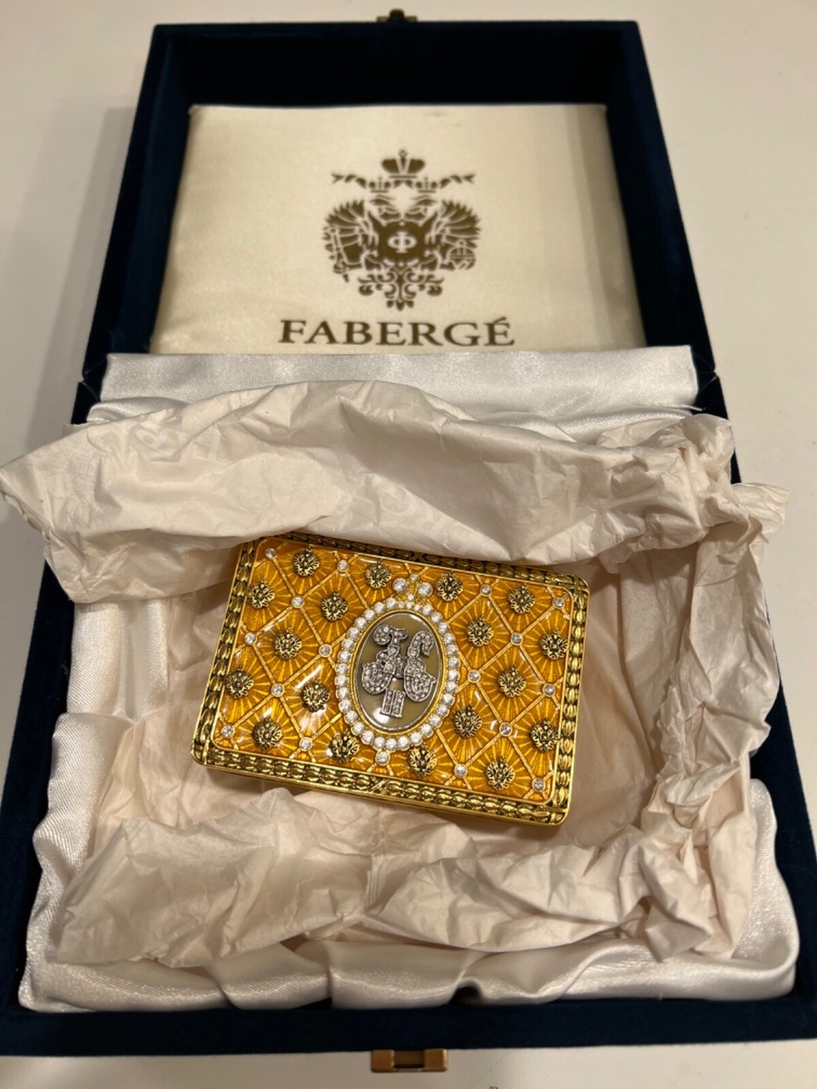 入手困難】FABERGE ファベルジェ オルゴール ジュエリーボックス 入手