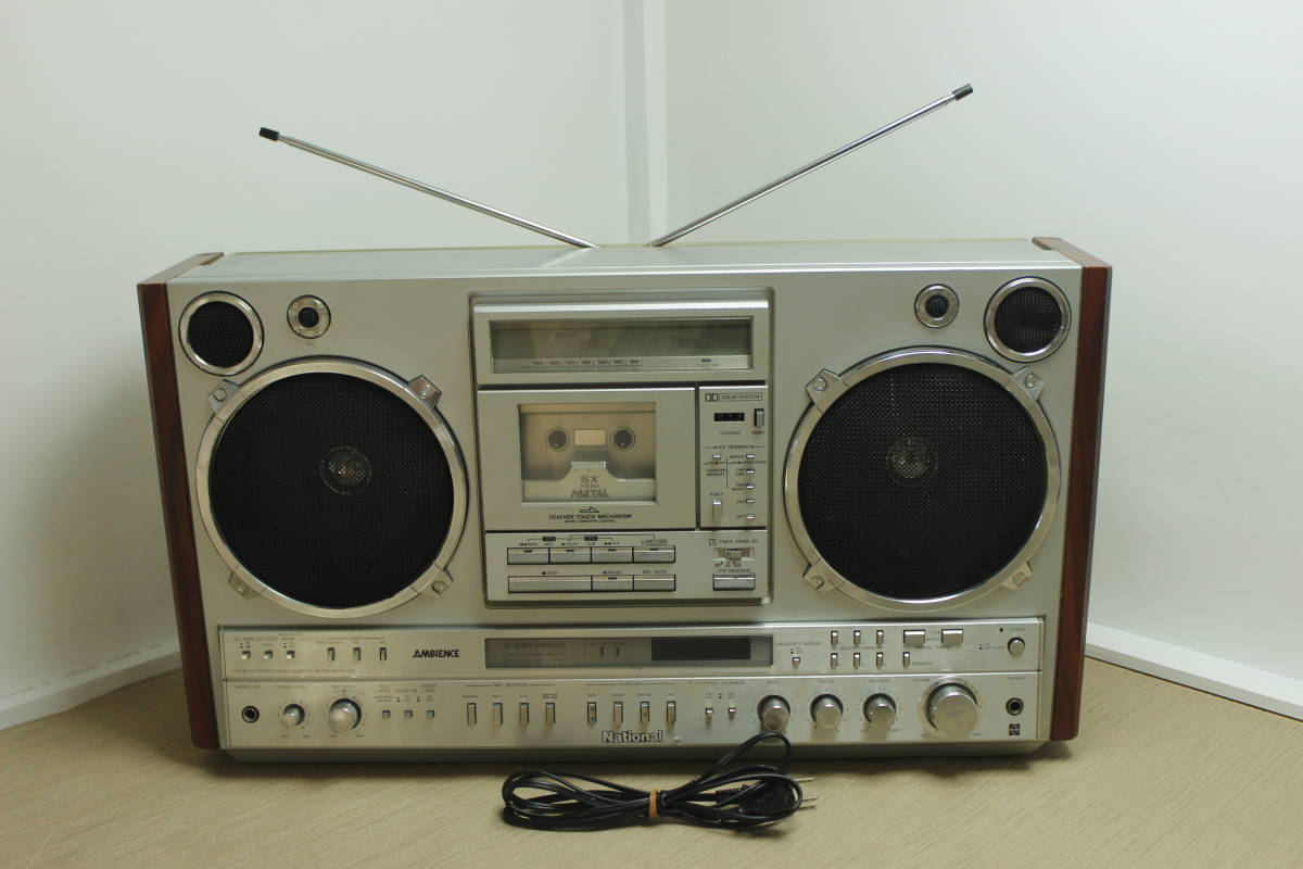 Junk National Panasonic RX-7200 Radio Cassette Boombox 80s Used | eBay