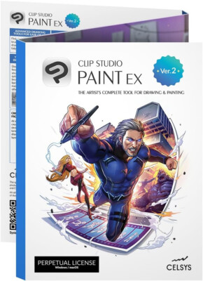 CLIP STUDIO PAINT EX - Version 2 | Perpetual Lic. | Retail