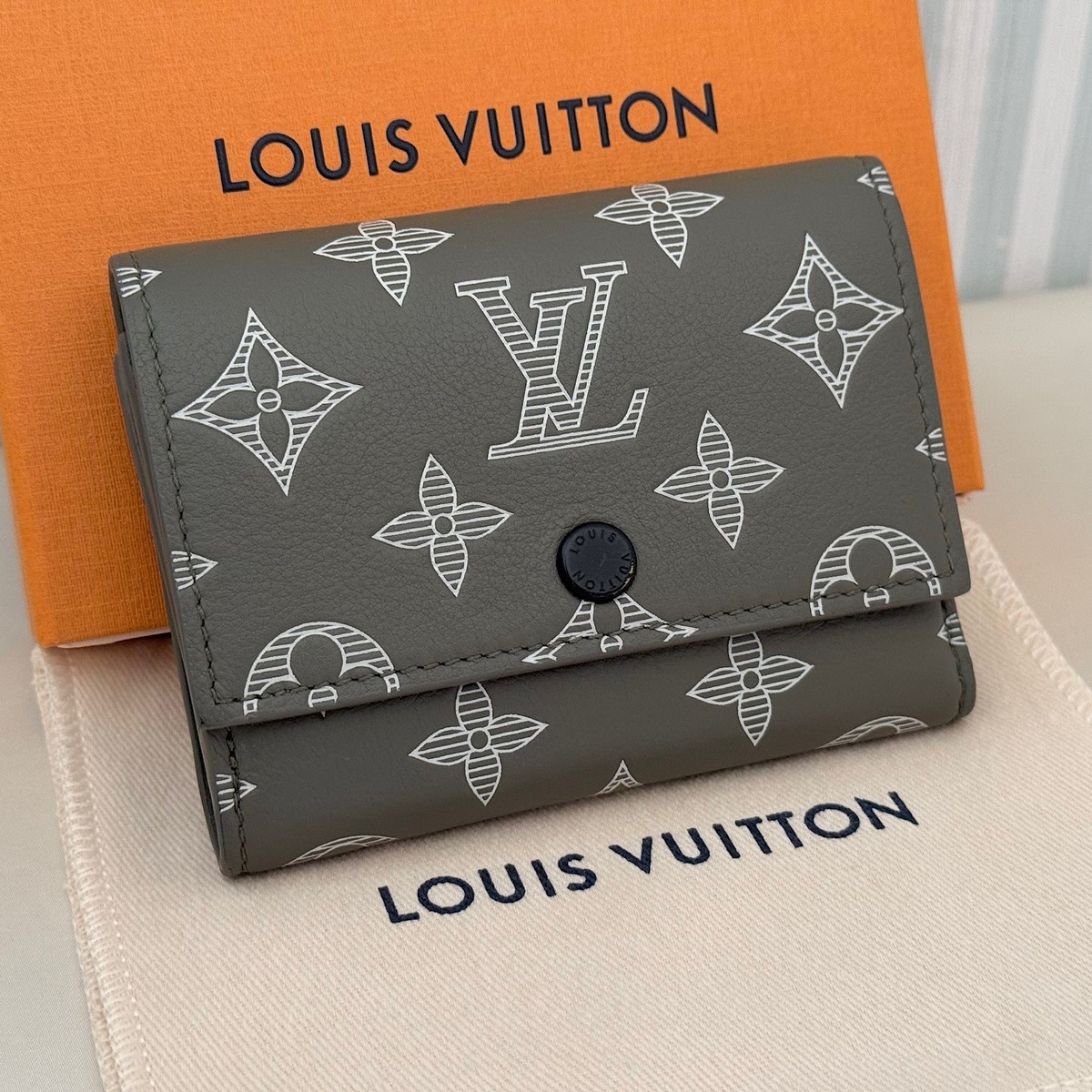 LOUIS VUITTON Victor Wallet M13216 Monogram Shadow Olive Green
