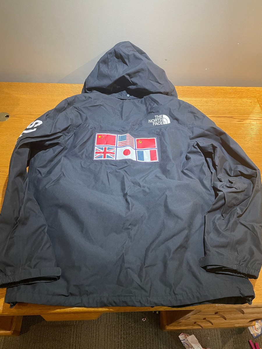 Supreme North Face 14Ss Size L Map National Flag Expedition Coach