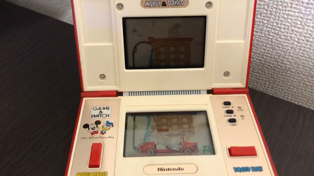 Game Watch MICKEY & DONALD Multi Screen Nintendo DM-53 Handheld