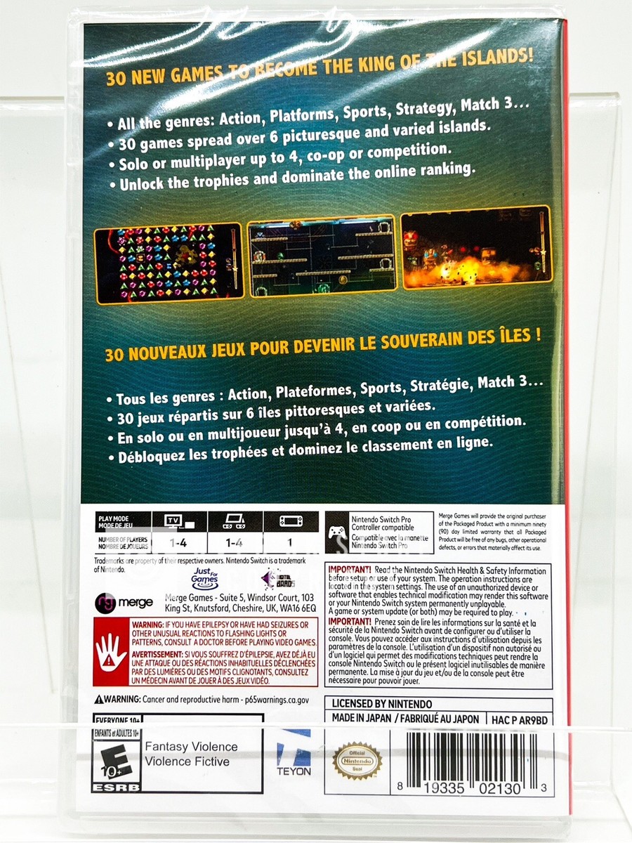 30-In-1 Game Collection - Nintendo Switch - Brand New | Factory