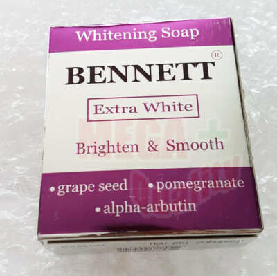 6pcs Bennett Extra White Antioxidant Whitening Soap 130 G. for
