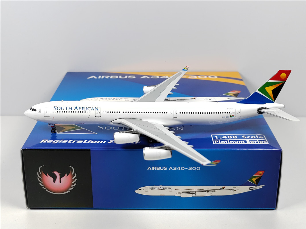 1:400 Phoenix SOUTH AFRICAN AIRWAYS A340-300 Airplane Diecast
