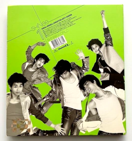 SHINee WORLD THE FIRST ALBUM A ver. CD Booklet 1st 2008 Official