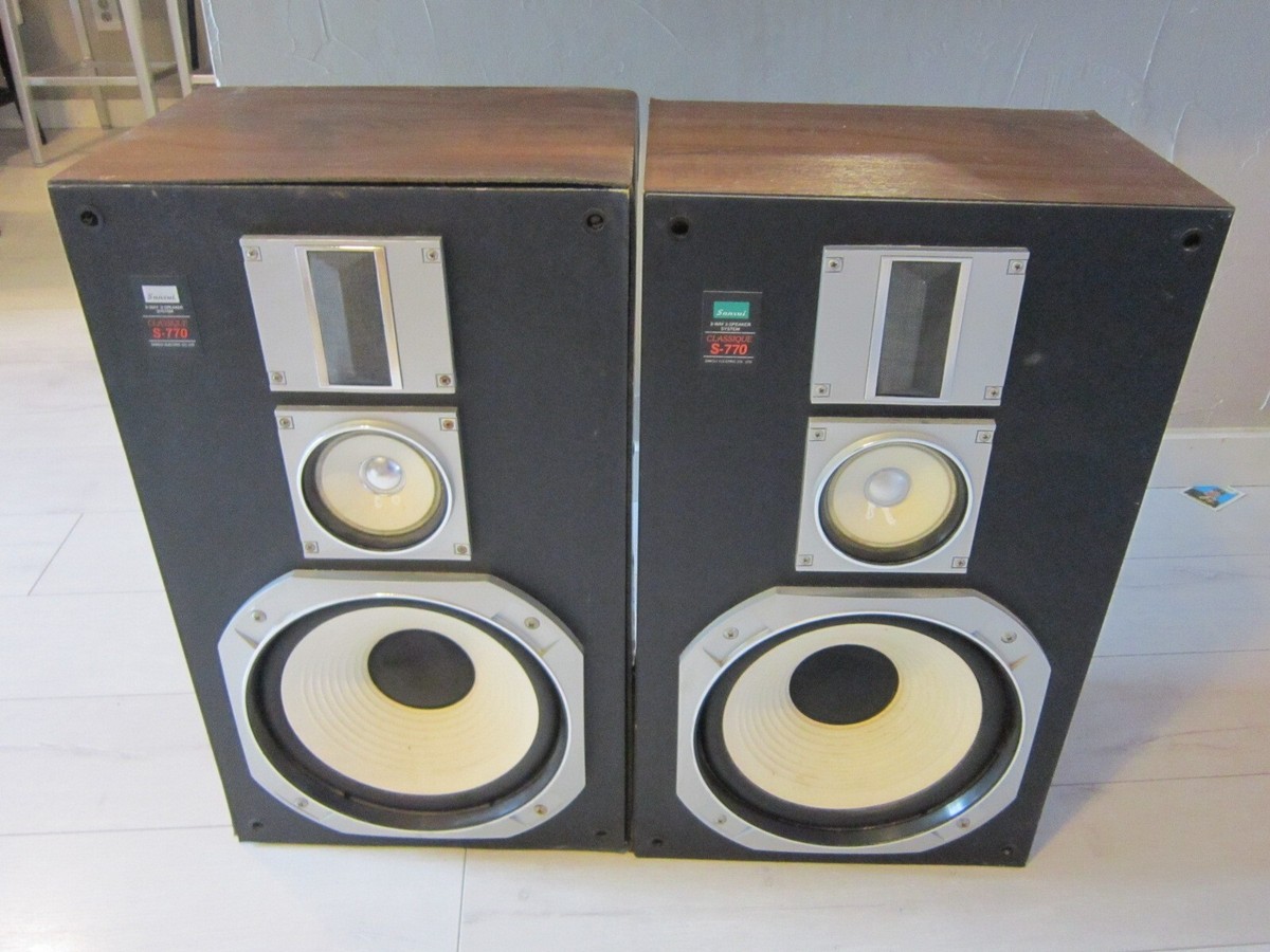 Vintage Sansui S-770 Three Way Three Speaker | eBay