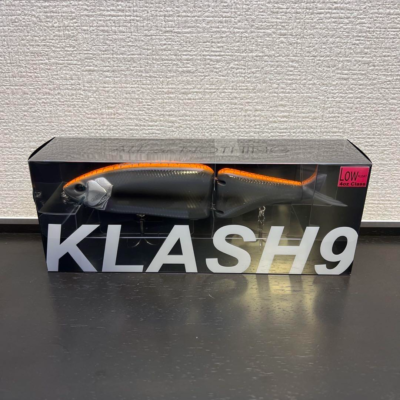 DRT KLASH9 CRACK WORK ORANGE Color 4oz Big Swimbait Low Float NEW