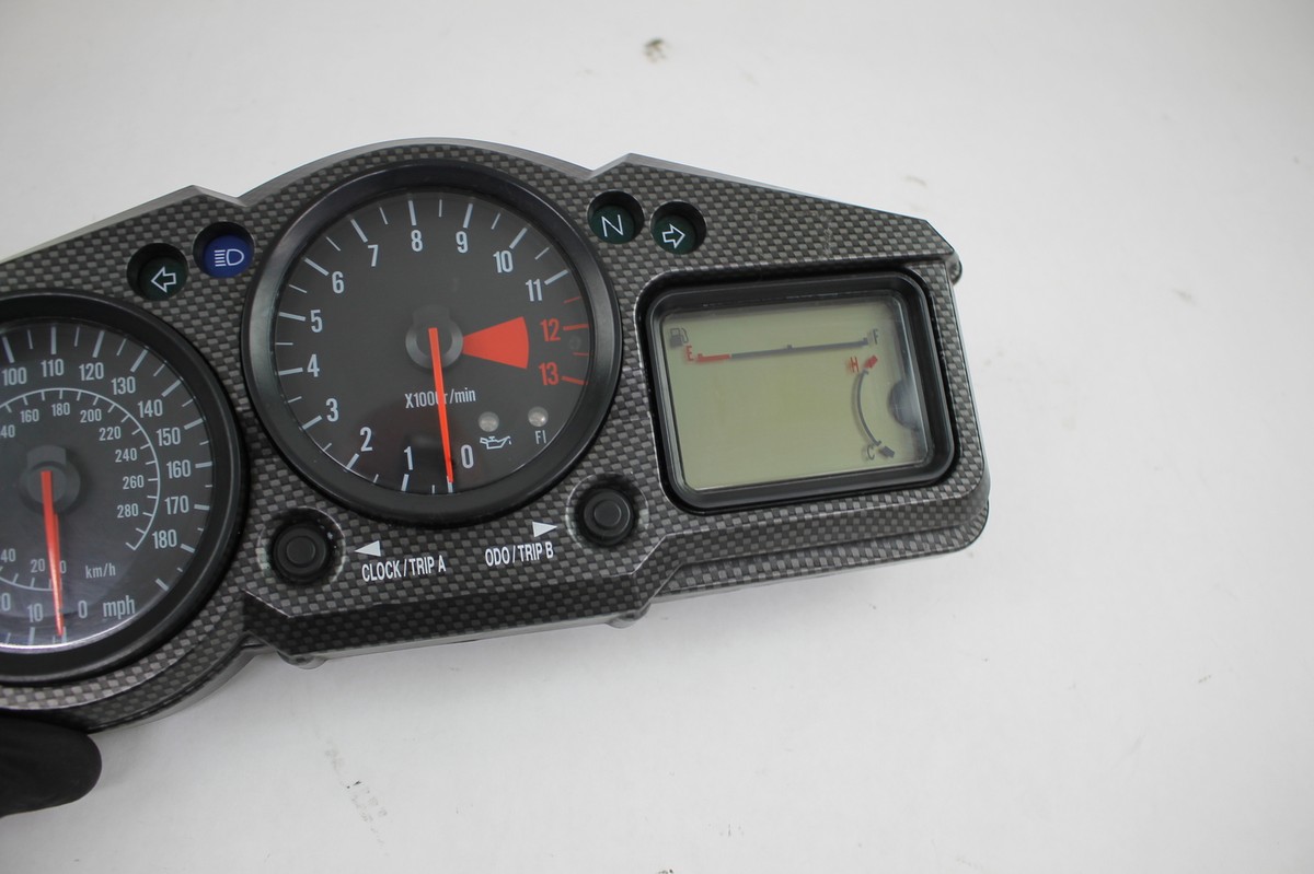 02-05 Kawasaki ZX12R ZX12 Ninja Gauge Cluster Assembly 28011-0023
