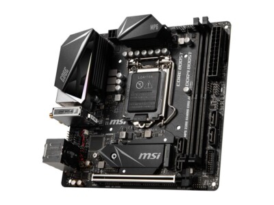MSI MPG Z390I GAMING EDGE AC LGA 1151 Intel Z390 HDMI Mini ITX