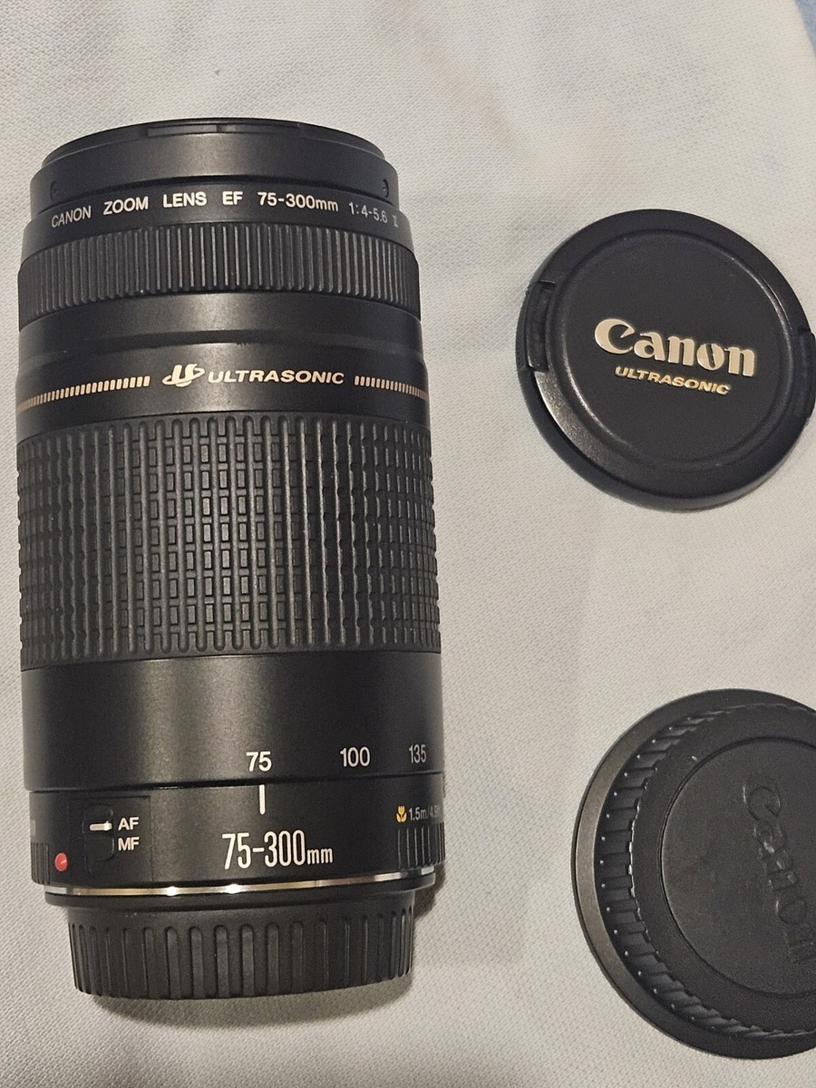 Canon Ultrasonic Zoom Lens EF 75-300mm 1:4-5.6 II ( MINT CONDITION