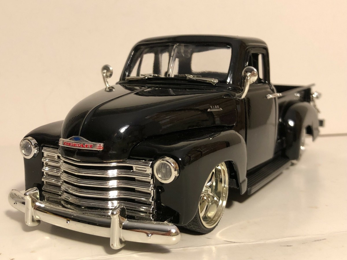 JADA BIGTIME BTK 1953 CHEVY PICKUP TRUCK 3100 BLACK 1:24 DIECAST