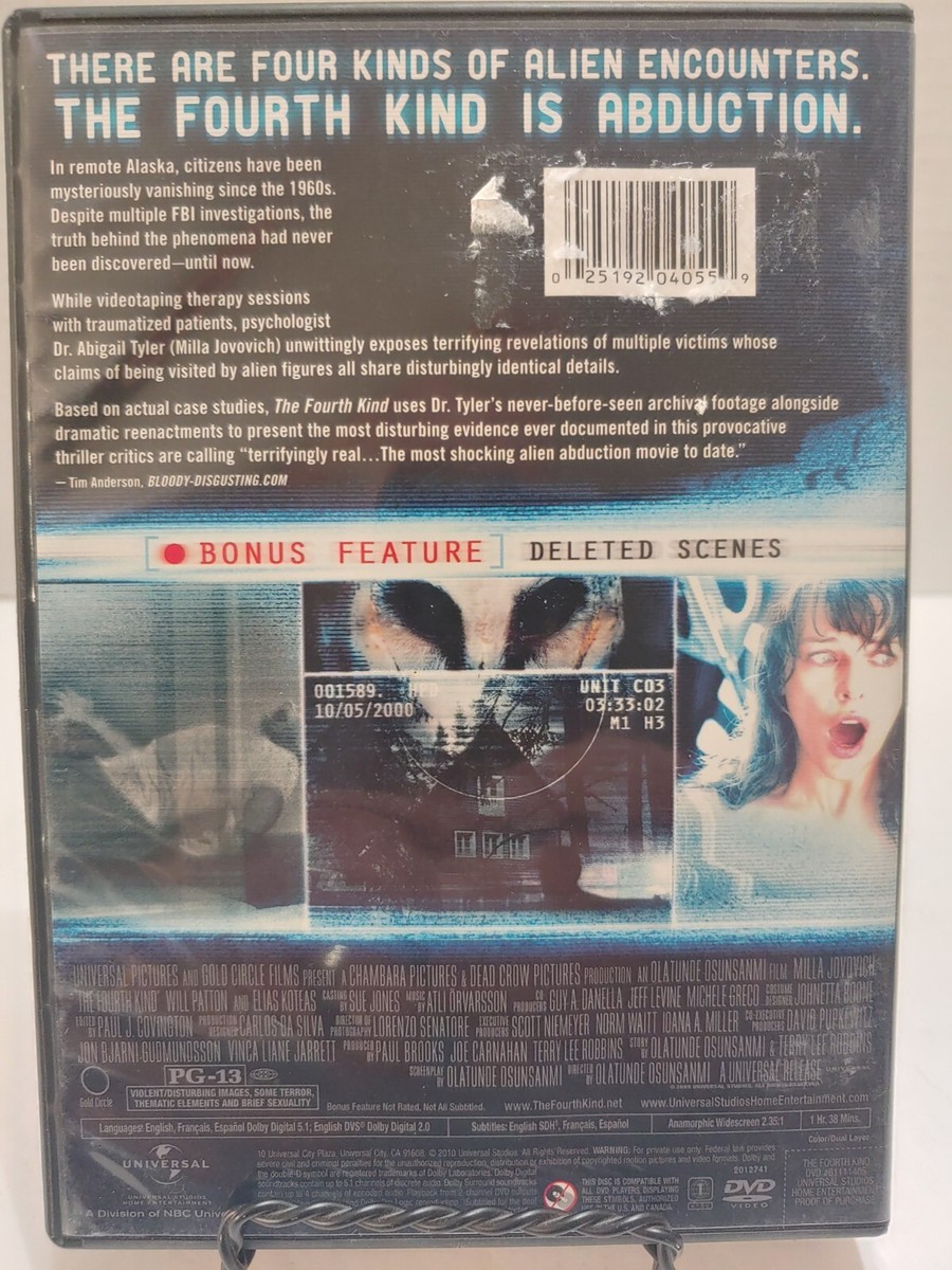 The Fourth Kind DVD 25192040559| eBay