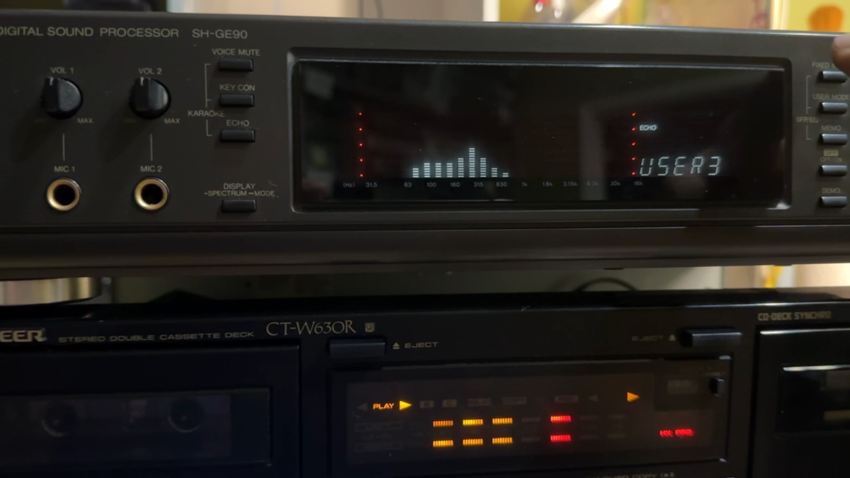 Technics SH-GE90 Digital Sound Processor – Vintage Graphic