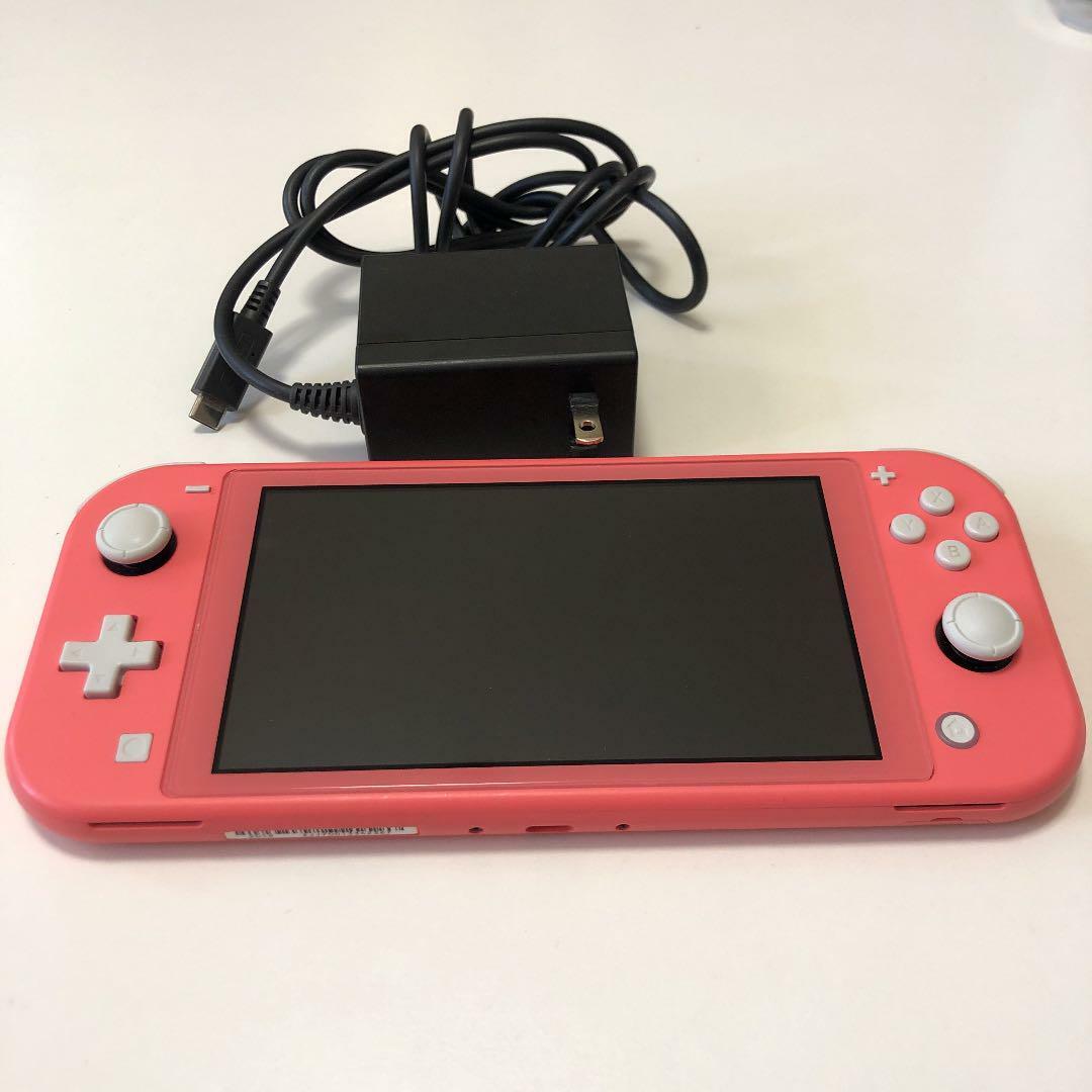 Nintendo Switch Lite Hand-Held Gaming Console Coral HDH-001 Japan