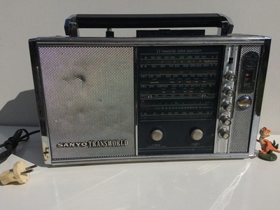 1966 Sanyo Transworld 17H-815 Radio 📻 Broadcast Receiver | eBay