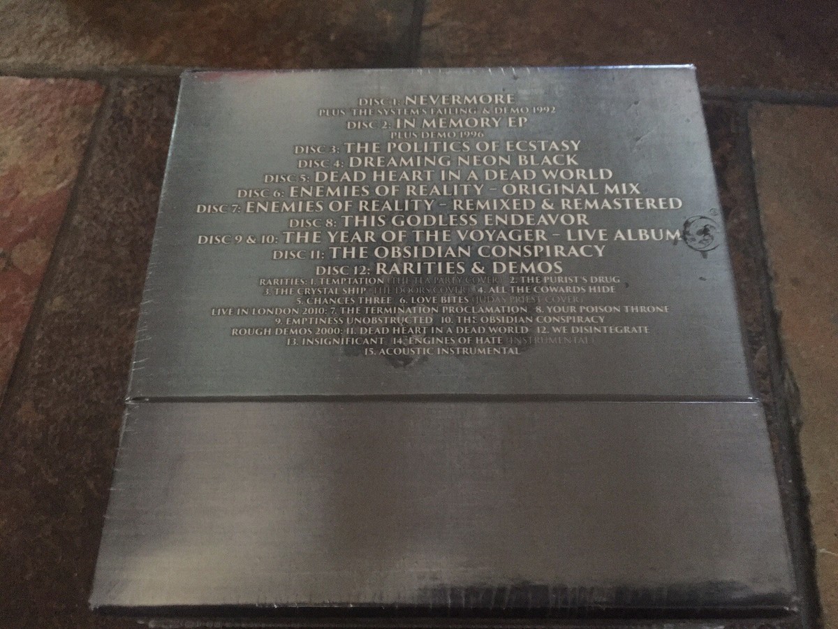 Nevermore-Complete Collection CD Box Set. New Fully Sealed. Mint