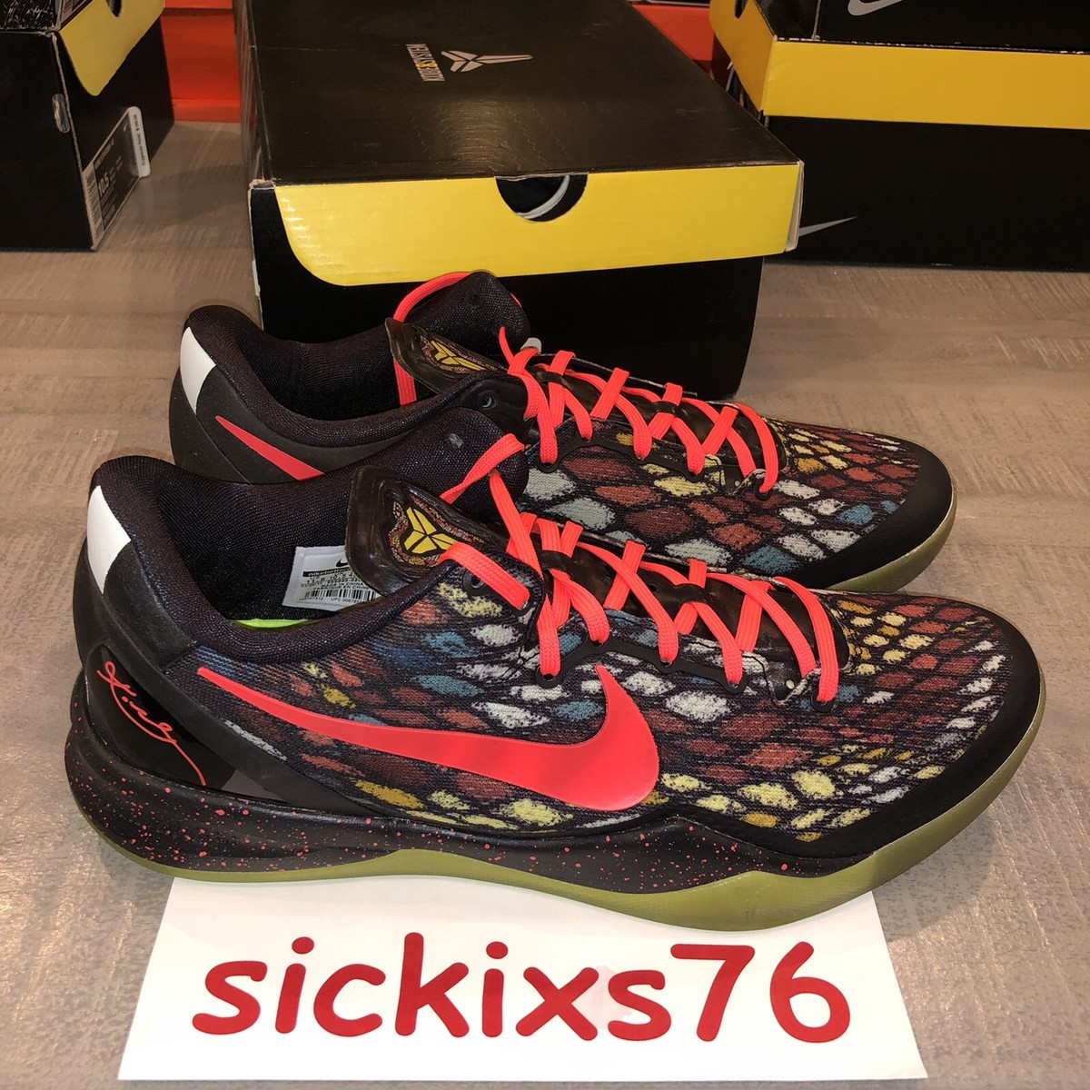 Nike Kobe 8 System 'Christmas' Men's Size 11.5 [555035 030] | eBay