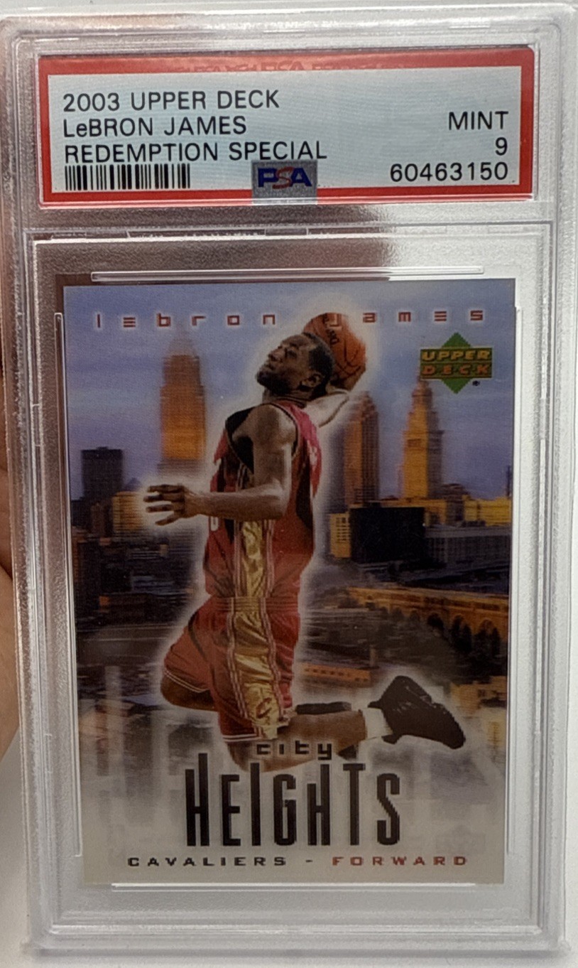 LeBron James 2003 Upper Deck Redemption Special Price Guide
