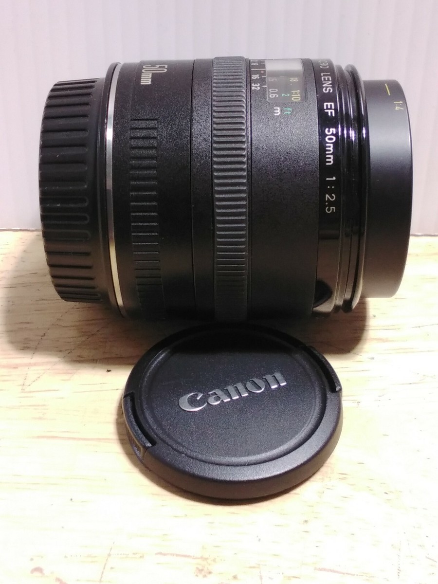 Canon Compact-Macro Lens EF 50mm f/2.5 | eBay