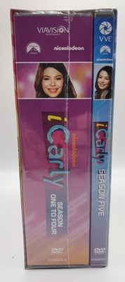 iCARLY The Collection Seasons 1-5 17 DVD Set NEW (USA Compatible