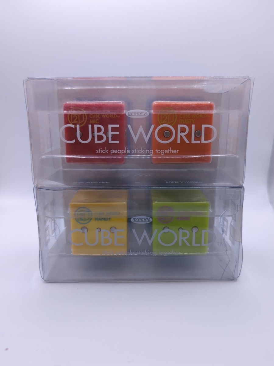 Bandai Radica Cube World Series 2 MIC DUSTY HANDY HANS - Japanese