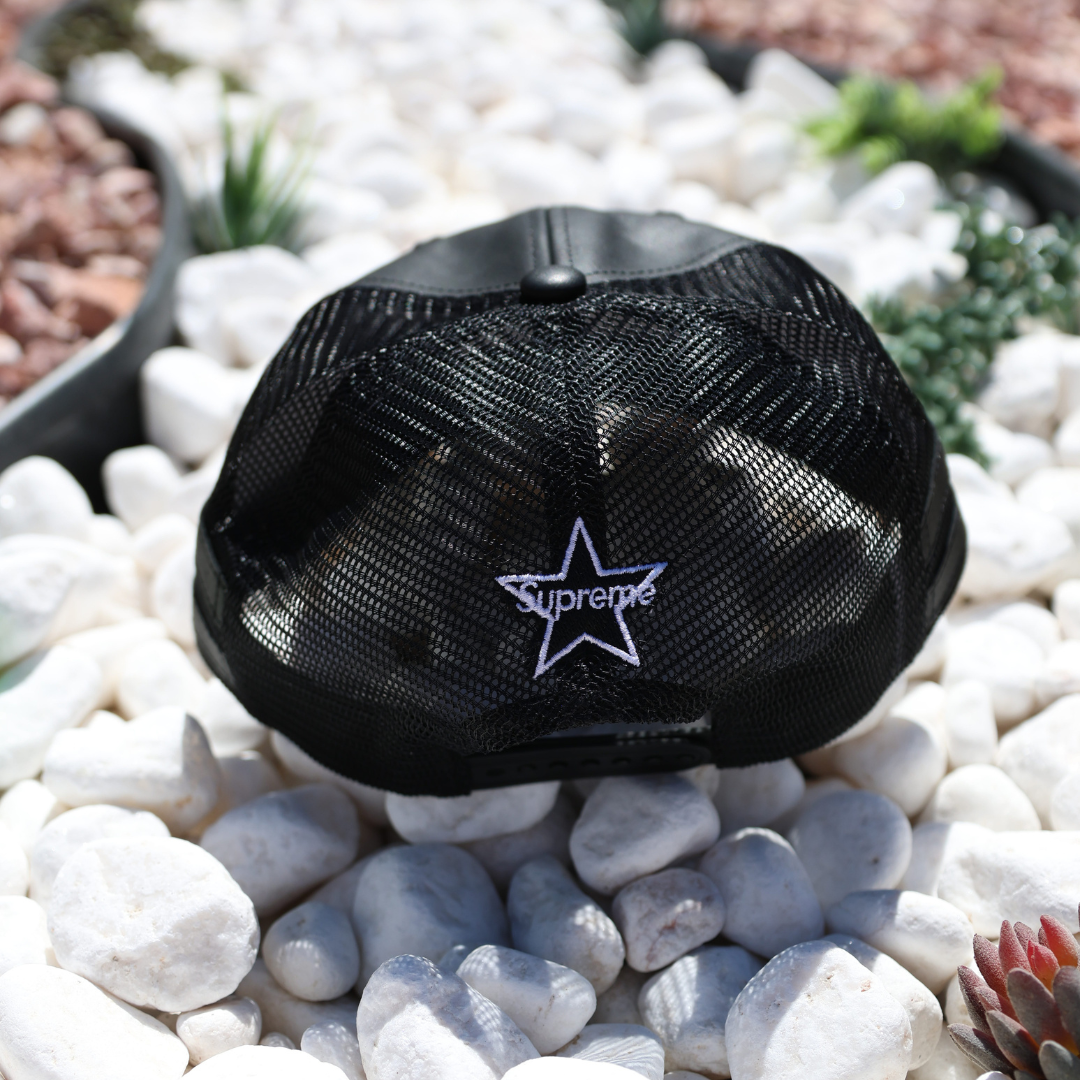 Supreme Vanson Leathers Mesh Back 6-Panel (Black) | eBay
