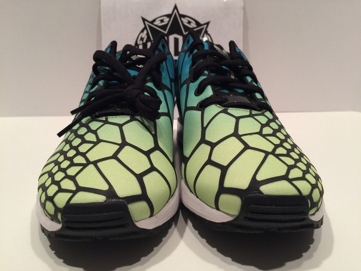 ADIDAS ORIGINALS GS UNISEX ZX FLUX KIDS AQ7423 SOLAR YELLOW 3M sz