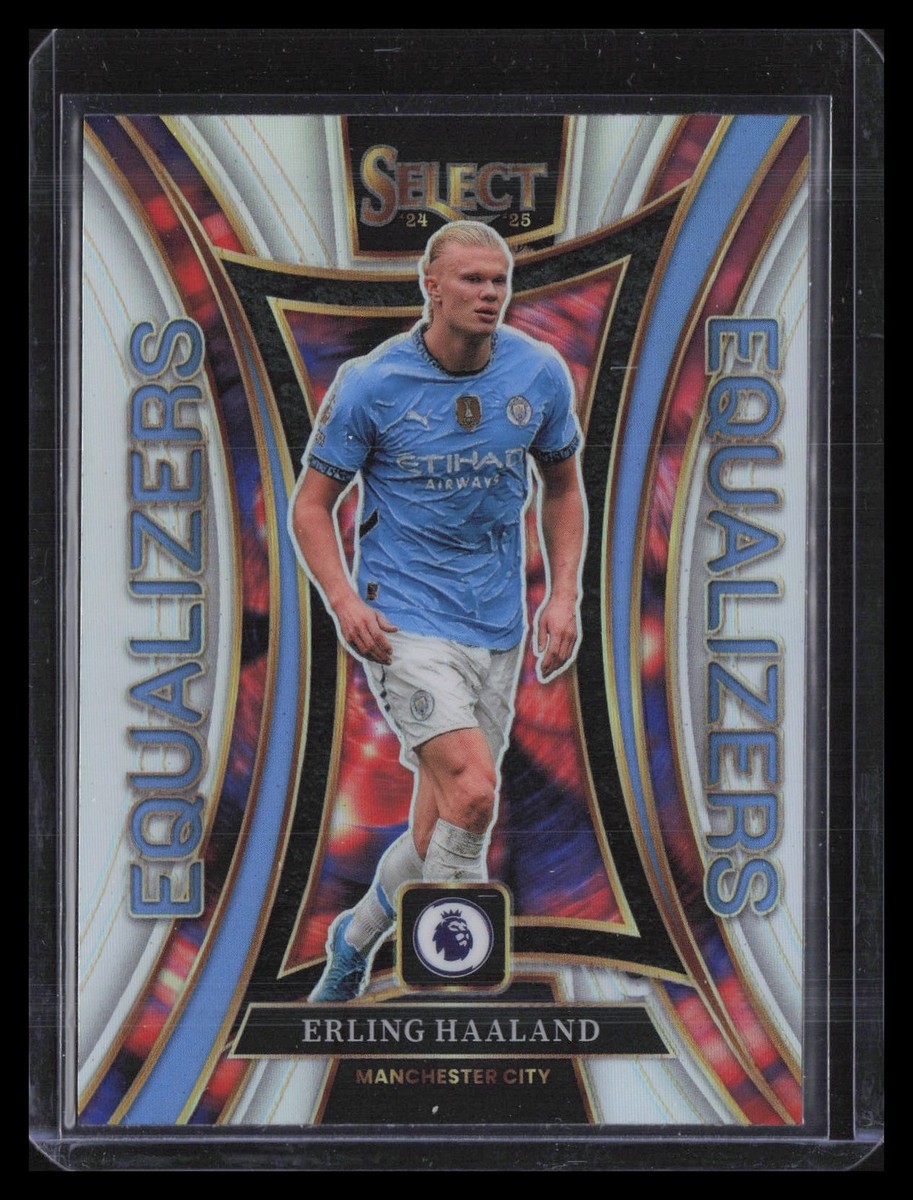 2024-25 Panini Select FIFA #215 Erling Haaland Silver Equalizers