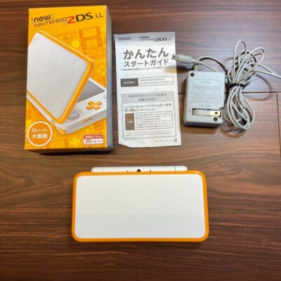 Nintendo 2DS LL 4GB White Handheld System Console for sale online