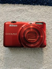 Nikon COOLPIX S6500 16.0MP Digital Camera - Red for sale online | eBay