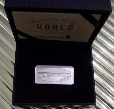 SINGAPORE AIRLINES. LTD. 0.800 FINE SILVER. NIAGARA FALLS. 400