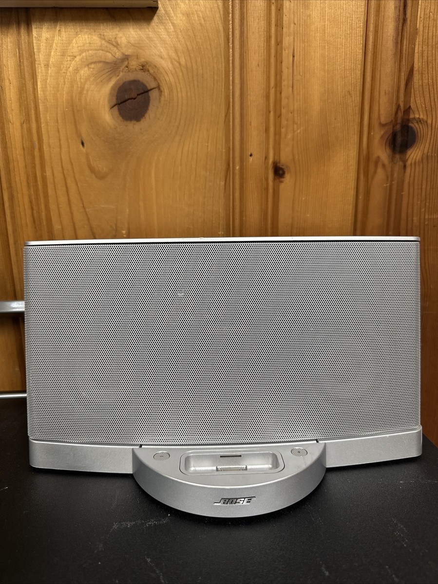 Bose SoundDock Series II Digital Music System Sound Dock silver no