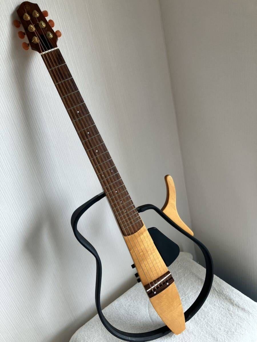 Yamaha SLG-100S Silent Electric Guitar Tested Working | eBay
