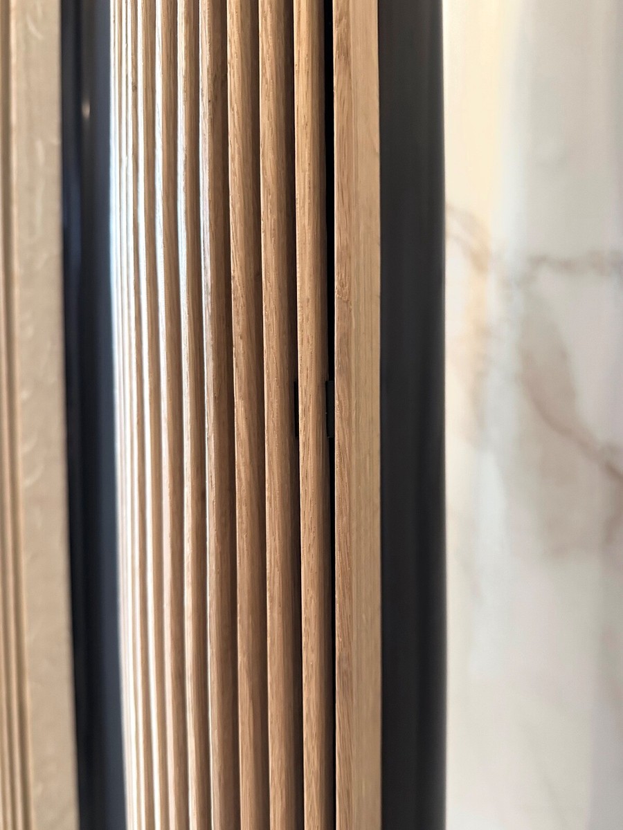 Beolab 8000 oak wood cover (pair) premium handmade for Bang