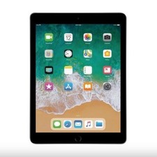 Apple iPad (6th Generation) A1893 32 GB, Wi-Fi, 9.7 in - Space