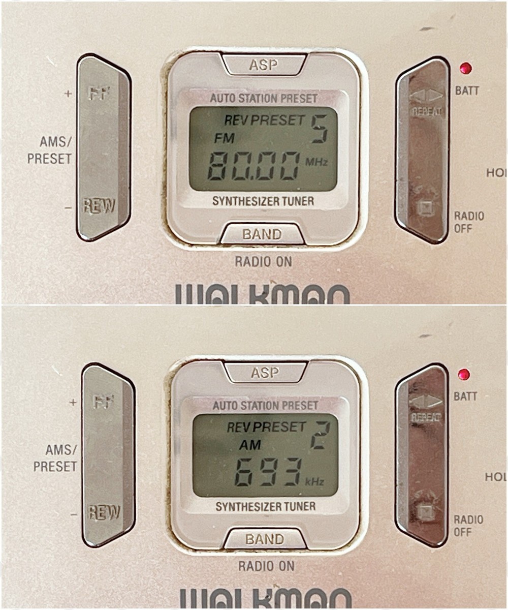 SONY WM-FX855 1997 Walkman W/Accessories Cassette Player Made in
