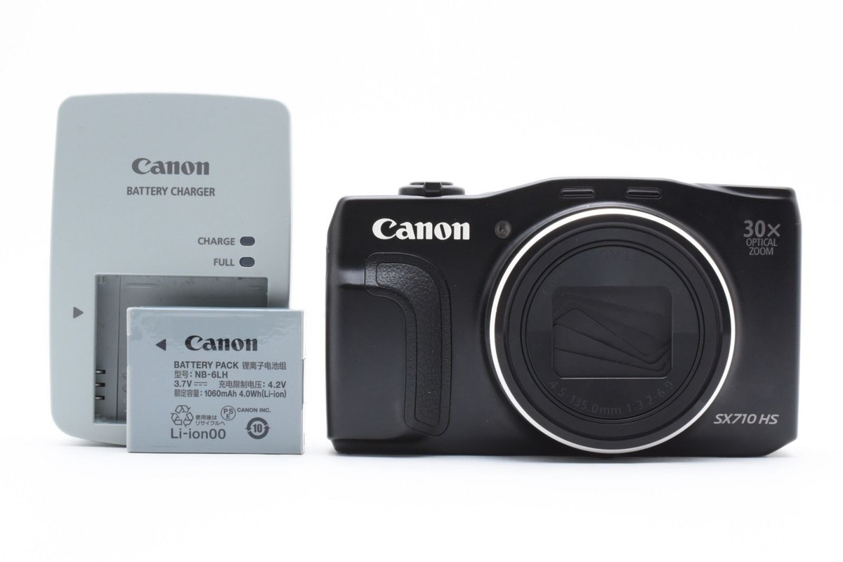 Canon Digital Camera PowerShot SX710 HS Black 30x Optical Zoom