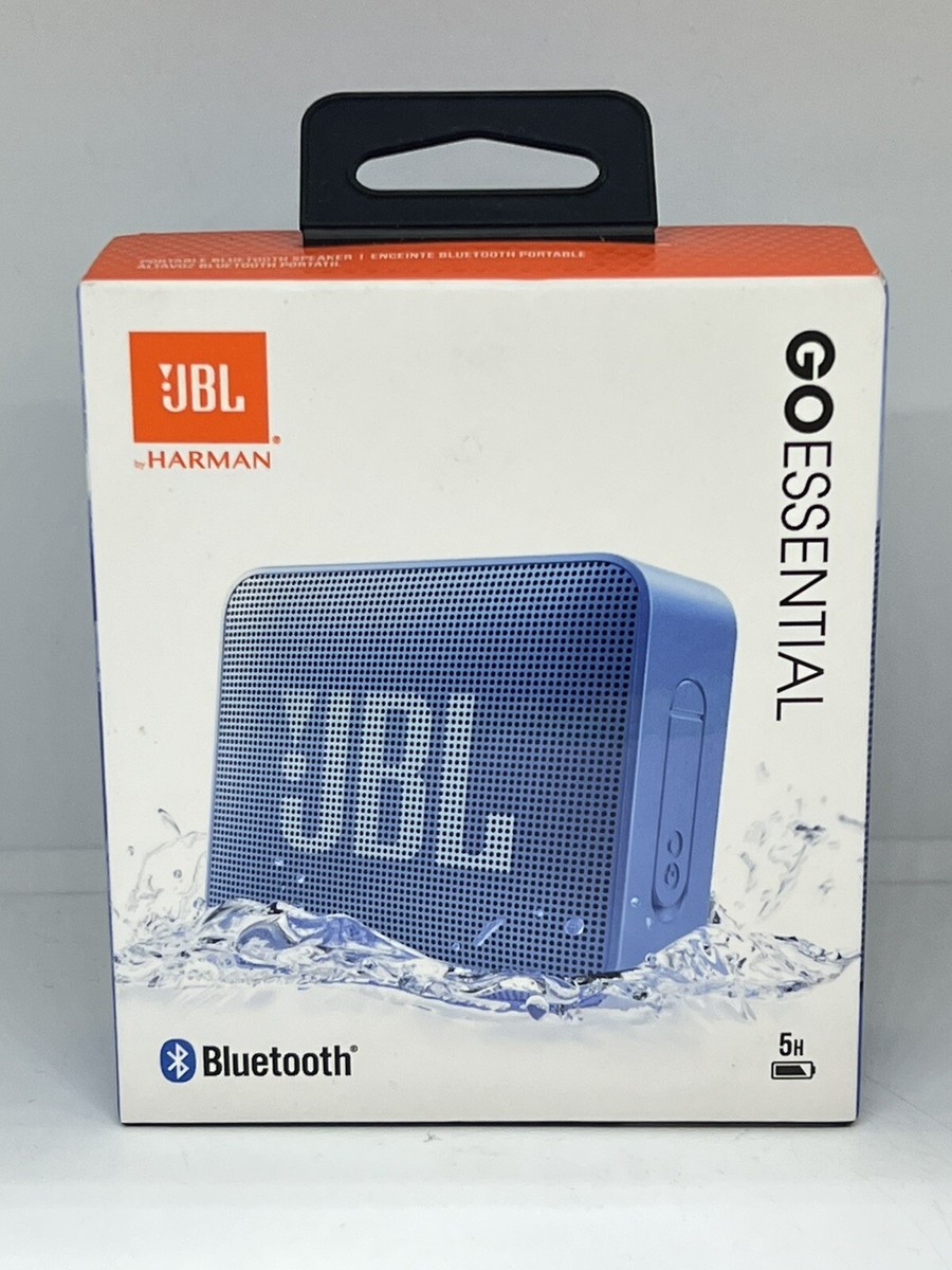 New JBL GO ESSENTIAL Portable Bluetooth Speaker JBLGESBLKAM IPX7