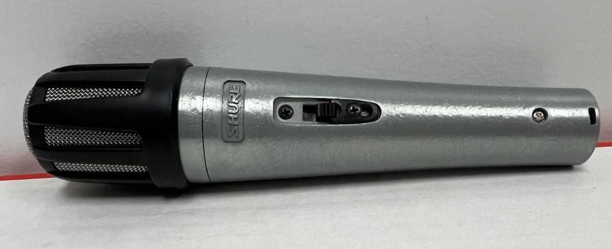 Vintage Shure 10A Vocal Instrument Cardioid Dynamic Microphone