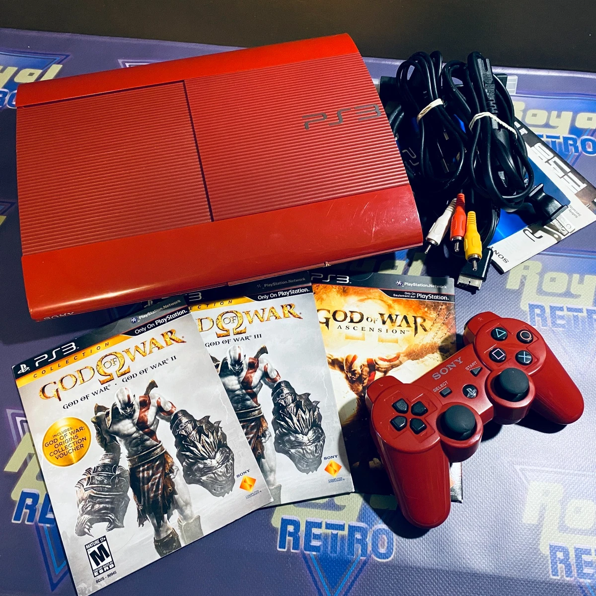 Preços baixos em Sony PlayStation 3-Super Slim Vermelho Consoles